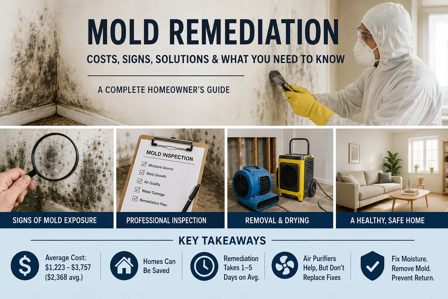 What's the Average Cost of Mold Remediation?